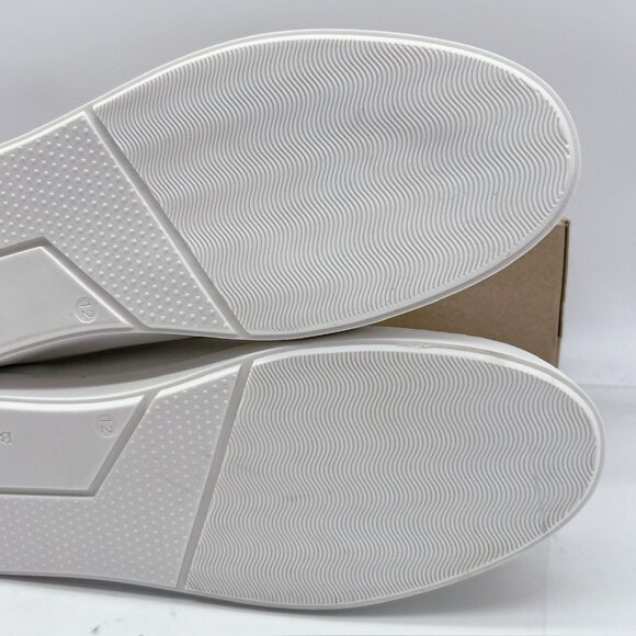 Bruno Magli Magnifico White Leather Low Top Lace Up Sneaker Mens US 12 ITALY - Picture 10 of 11